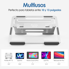 Soporte Base Monitores Dibujo Tabletas Laptops Parblo PR113 - comprar en línea