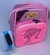 Imagem do Kit Relógio Digital Led Band Bracelete Silicone + Mini Mochila Barbie Bolsa Infantil Transversal Rosa Pink Pelúcia Rosa Presente