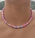 Kit Conjunto Colar e Pulseira Miçangas Disquinhos Coloridos Fimo Disco Borracha Choker Tendência Moda Praia Verão - Store LVO