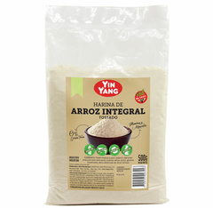 Dc Harina De Arroz Integral Tostada Organica X500Grs