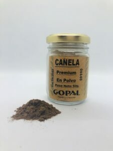 Canela En Polvo Molida Ceylán Frasco X50G - comprar online