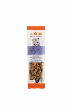 Zafran Barra De Arandanos y Almendras 28g.