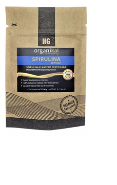 Hg Organikal Polvo Spirulina X50G