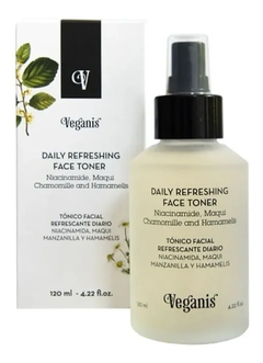 Veganis Tonico Facial Refrescante Diario 120ml.