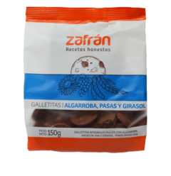 Zafran Galletitas Algarroba, pasas y girasol