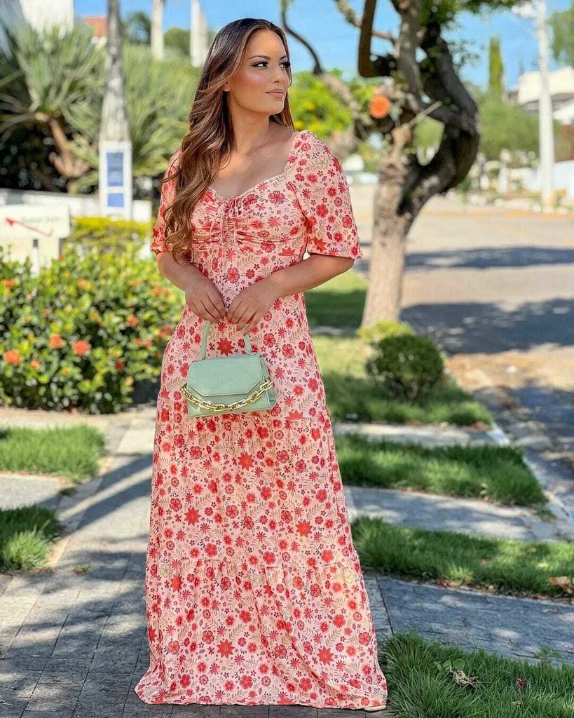 Vestido longo comprar hot sale