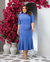 Vestido Longo Doha Azul - loja online