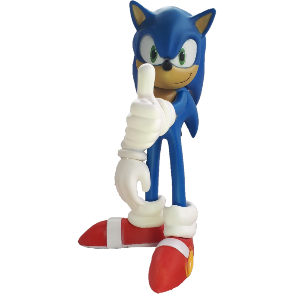 Boneco Sonic 26cm Articulado Filme Sega Coleção Frete Grátis