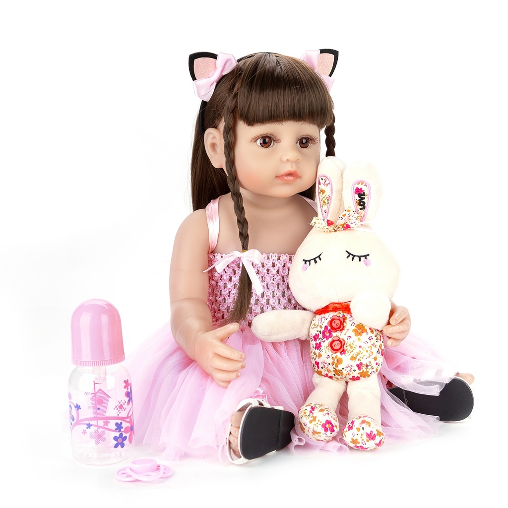 55cm Tamanho Real Original Npk Bebe Boneca Reborn Toddler Menina