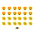 Imãs Enfeite de Geladeira e Painel Botão Emojis 24 Unidades - comprar online