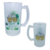 Caneca de Chopp Vidro fosco 475ml St Patrick - 1 unidade