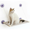 CatBed Suede Marfim - cama de gato para janela