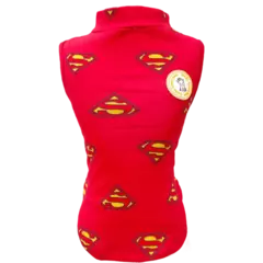 Camiseta Regatinha Super Man para cachorro e gato