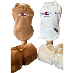 Moletom Tommalloo Camel para cachorro e gato - Estilo de Vida Pet