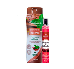 Kit Intimo e Sensual com 2 itens Sabonete Intimo 200ml e Perfume de Calcinha 40ml Chocolate Nutela