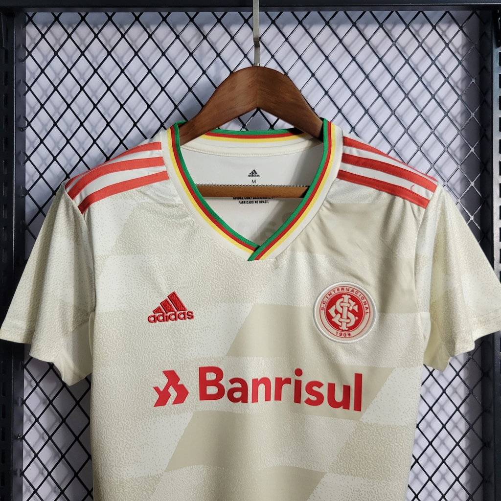 Camisa Internacional II 22/23 Torcedor Adidas Feminina - Bege