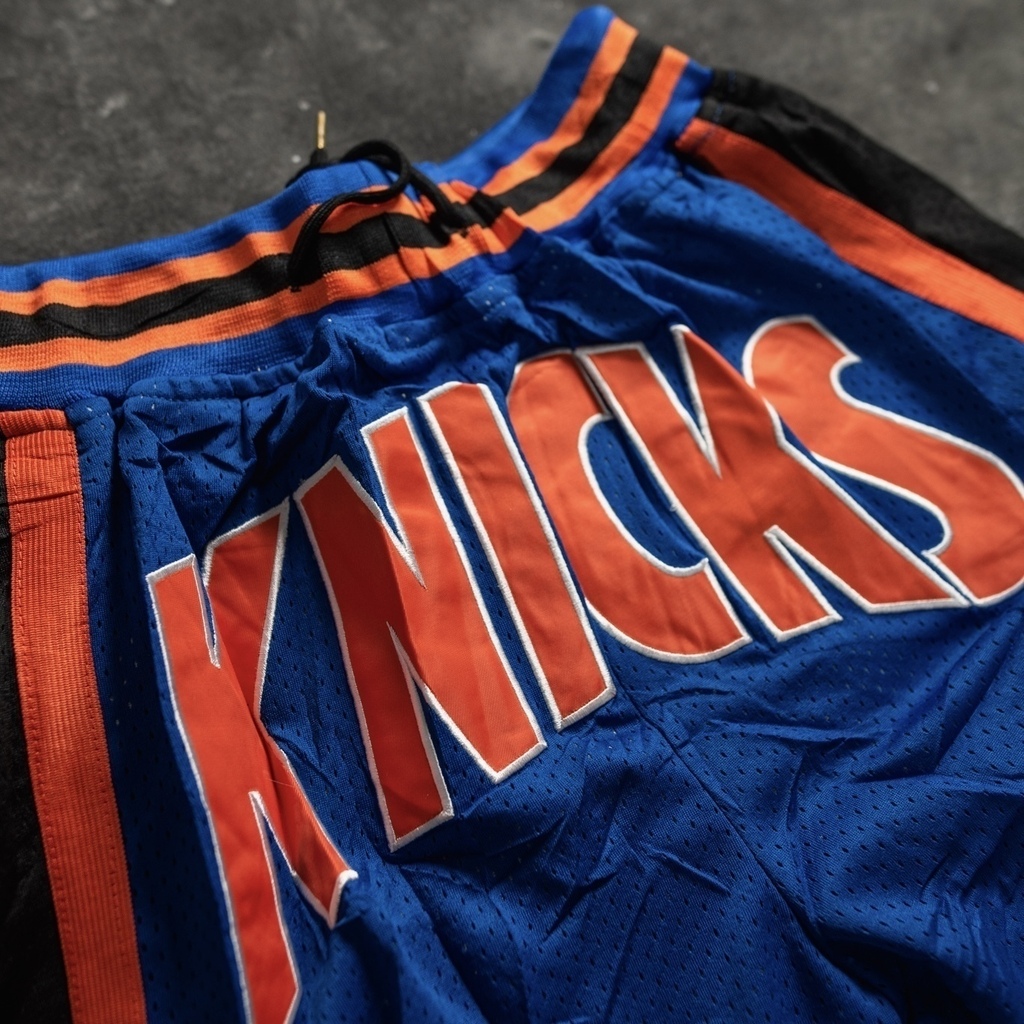Knicks throwback shorts hot sale