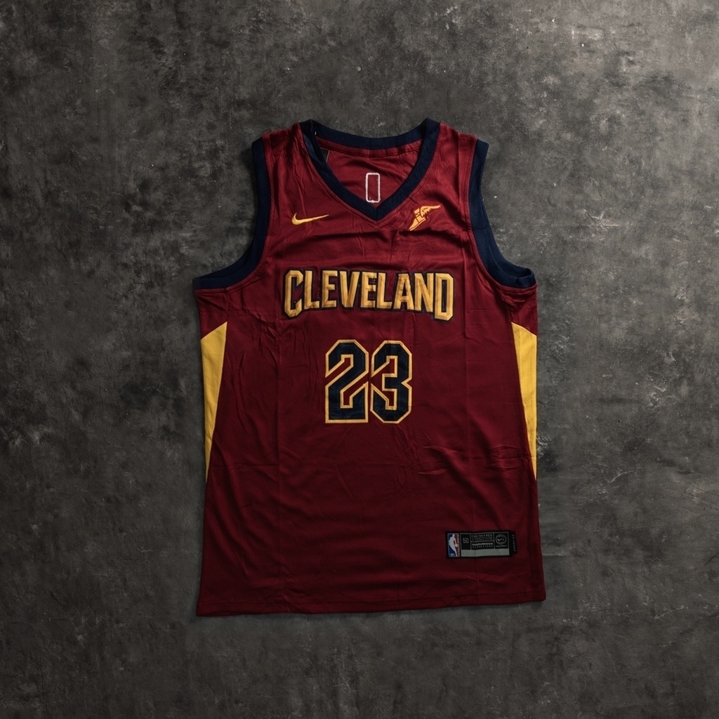Camiseta Cleveland Cavaliers bordo - Lebron James
