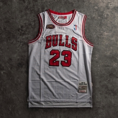 Camiseta Chicago Bulls Retro Blanca- Jordan
