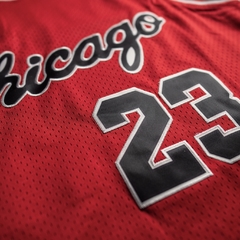 Camiseta Chicago Bulls Roja cursiva - Jordan en internet