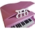 Piano De Cauda Infantil 30 Teclas Turbinho Rosa Com Banco na internet