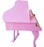 Piano De Cauda Infantil 30 Teclas Turbinho Rosa Com Banco - comprar online