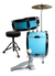 Bateria Acústica Infantil Turbinho Azul Claro Completa - loja online