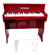 Piano Infantil Elétrico Turbinho E-piano 22 Teclas Vermelho