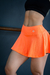 Short pollera naranja fluor en internet