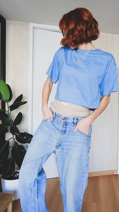 Pack x2 Crop top algodón (talle 4) - tienda online