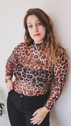 Body Catalina Microtull Leopardo en internet