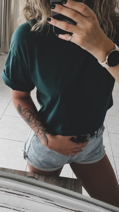 Crop top algodón - tienda online