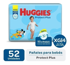 Huggies PROTECT PLUS Talle XG 52 unidades Pack Ahorro