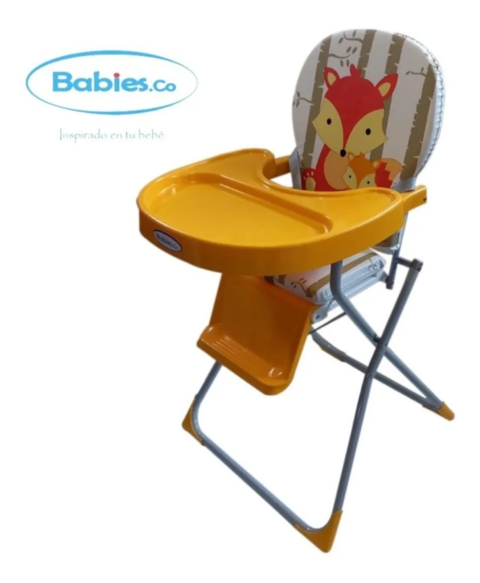 Silla de comer booster Babies Co desarmable y transportable