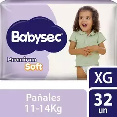Babysec PREMIUM SOFT XG 32 unidades