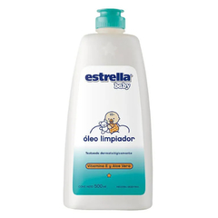 ESTRELLA baby Oleo calcareo x 500 ml Limpiador Extra Vitamina E y Aloe Vera