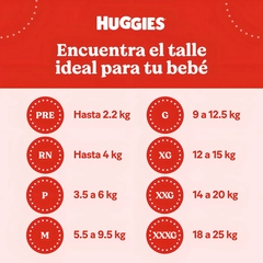 Imagen de Huggies NATURAL CARE Talle G 60 unidades Pack Ahorro