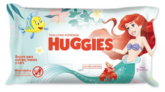 TOALLITAS HÚMEDAS x 48 unidades HUGGIES LA SIRENITA Para cuerpo, manos y cara - comprar online