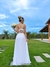 Vestido Branco Alcinha Transpassado - loja online