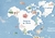 Mapa-mundi - Azul na internet