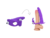 179 - Anillo & Dildo Vibrador Cockring Doble Penetracion - comprar en línea