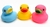 Pato Patito Flotante x 3