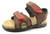 Sandalia 2 Velcros Cuero - Abrojo - 27-35