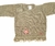 Sweater / Pullover Tejido Bordado de Flores y Flecos