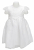 Vestido de Bautismo Tul Bordado - 9m -12m