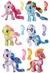 Hasbro My Pequeño Pony - Muñeco Surtido de modelos - Incluye Peine