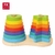 Torre Arcoiris - Torre Apilable De Madera - Rainbow Stacker - Encastre