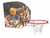 Aro de Basket - Tablero de Madera de 60 x 90 cm - Aro Metalico - Basquet