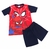 Pijama De Algodon Spiderman ( Short-Remera) Con Estampado Varon - 2 AL 14