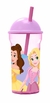 Wabro Vaso 460ml con Sorbete Transparente Tapa Alta Disney Princesas
